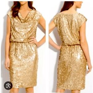 ELIZA J NEW YORK women’s size 6 cowl neck dress